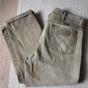 Men’s Vintage Wrangler Jeans - Tan